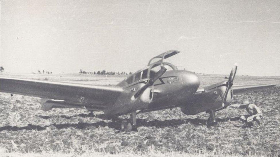 The Miles Gemini, pictured in 1948