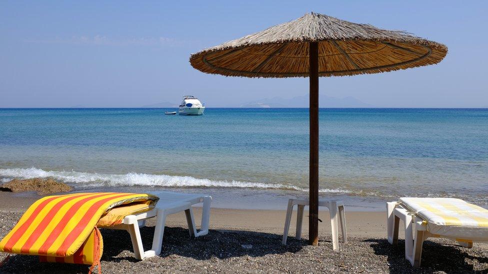 Empty beach