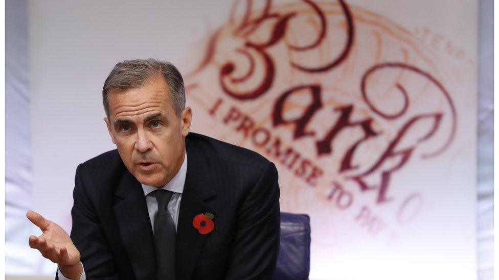 Mark Carney, the governor of the Bank of England