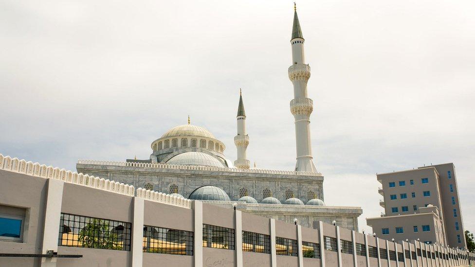 Ali Jimale mosque in Mogadishu