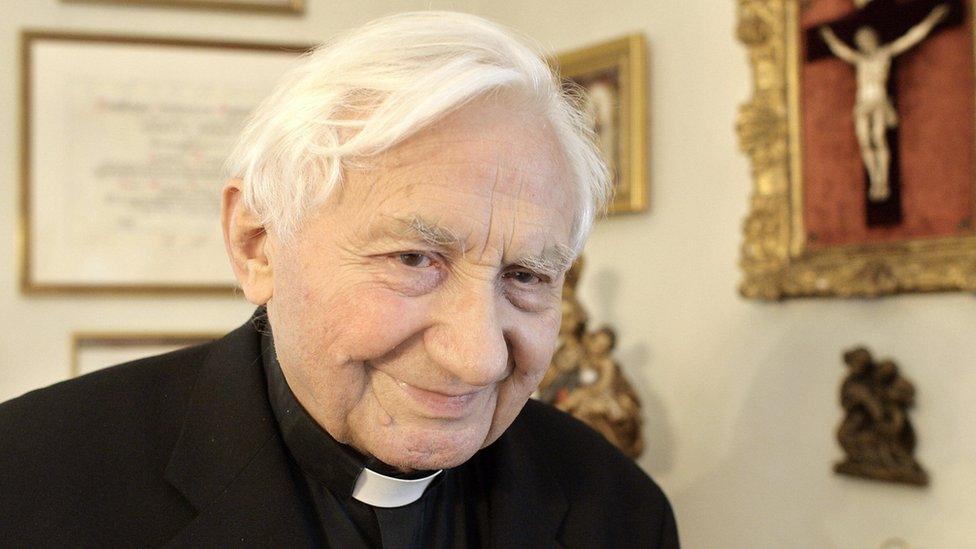 File pic of Georg Ratzinger