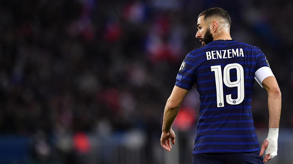 French footballer Karim Benzema