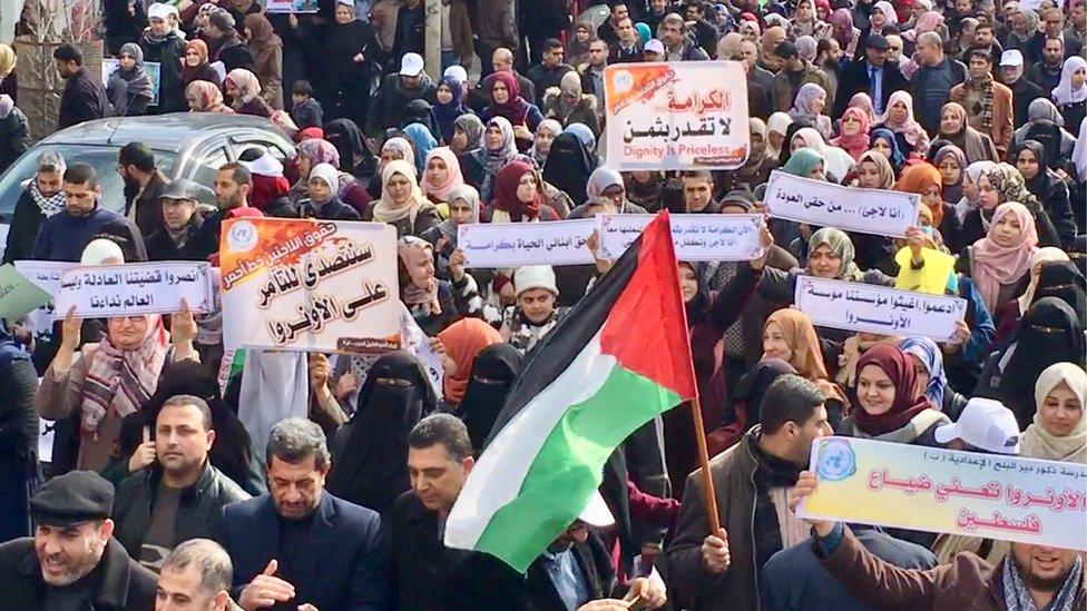 Rally in Gaza (29/01/18)