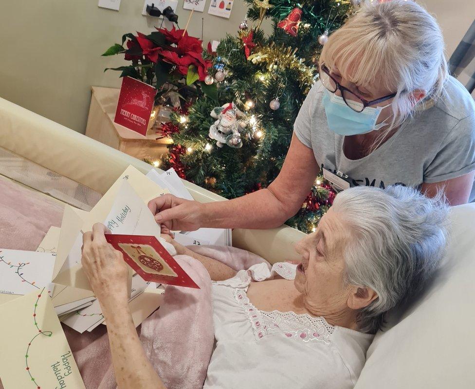 Resident at Roseway House care home