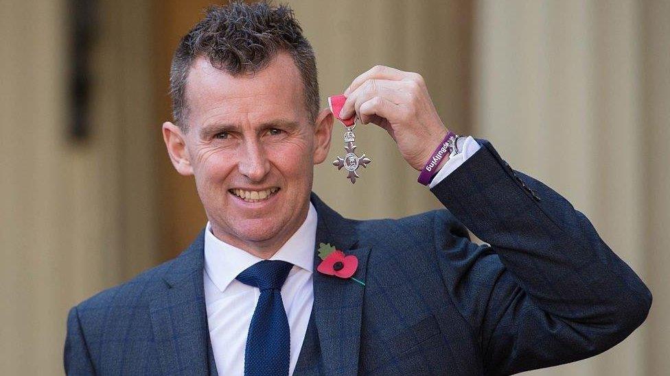 Nigel awarded MBE