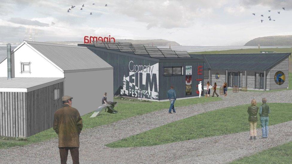 Artist's impression of cinema