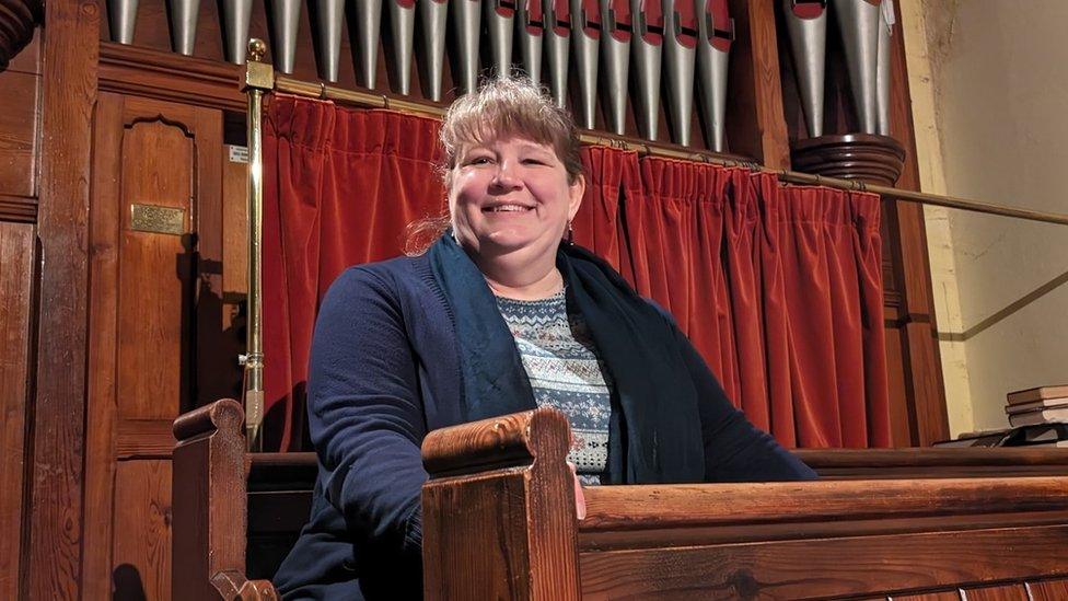 Angela Wittleton at Street Methodist Church