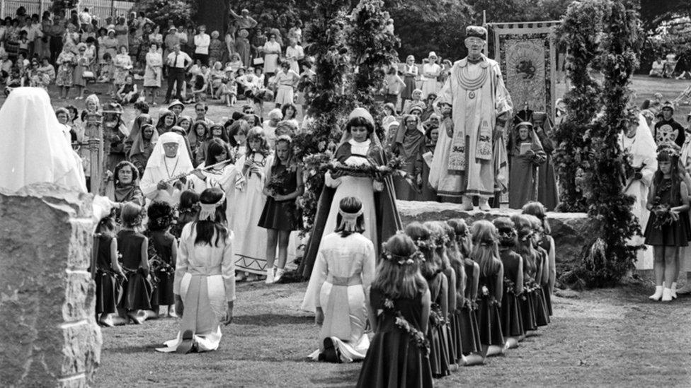 Seremoni Eisteddfod 1977