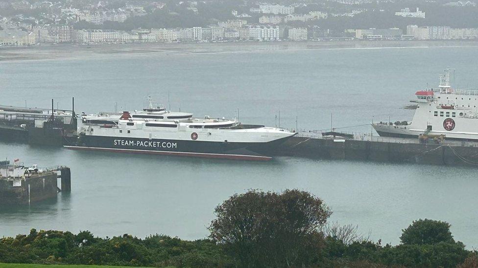 Manannan in Douglas harbour