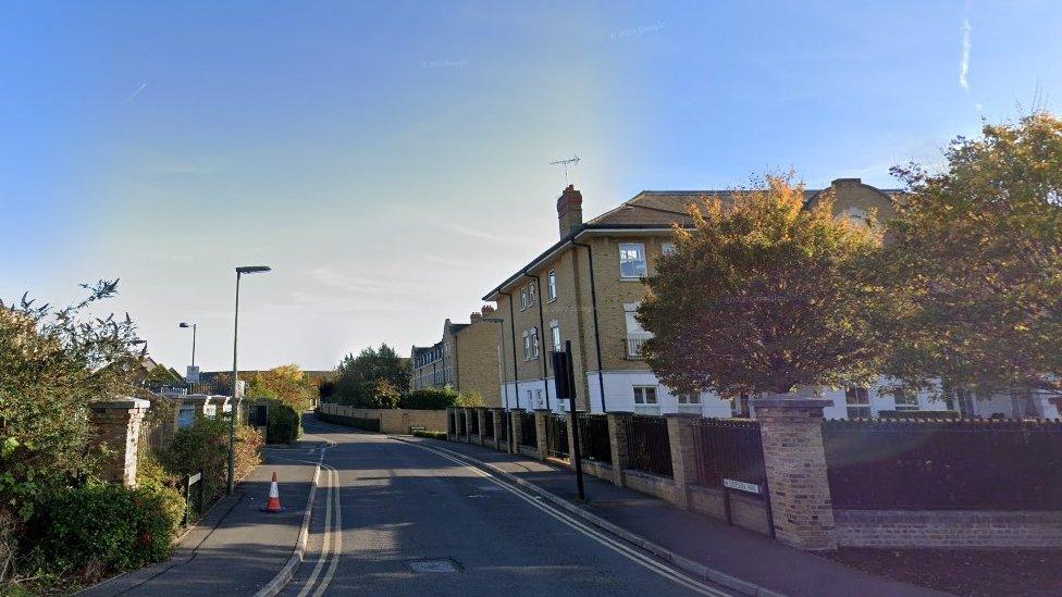 View of Simpson Way, Long Ditton, Surrey