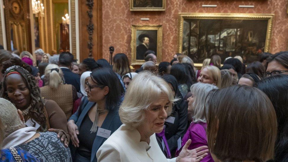 Ngozi Fulani had been attending an event at Buckingham Palace hosted by Camilla, the Queen Consort