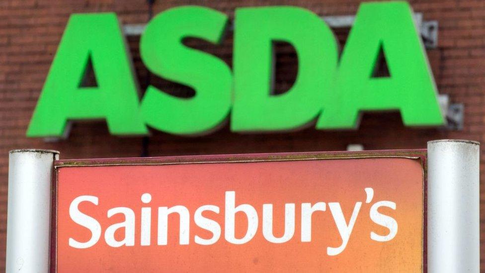 Asda and Sainsbury's