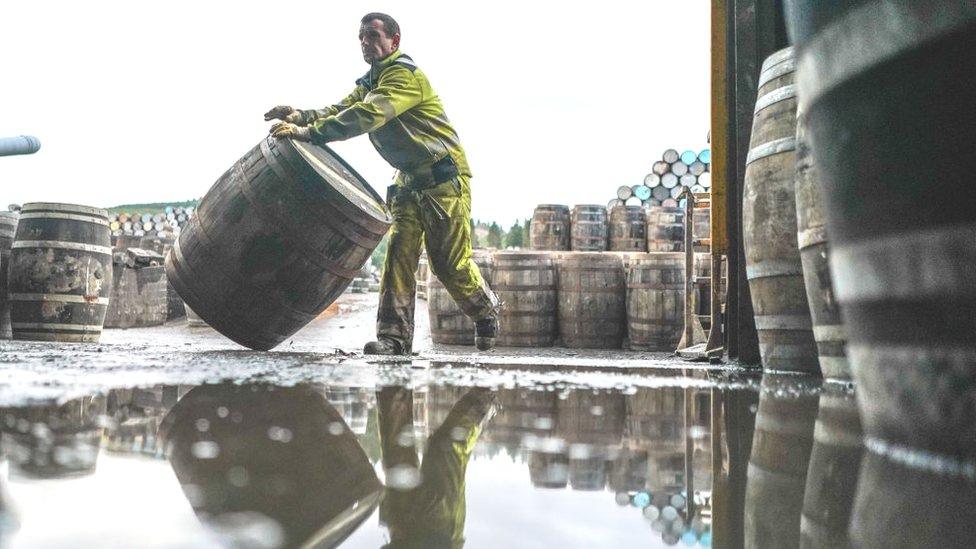 Cooperage worker