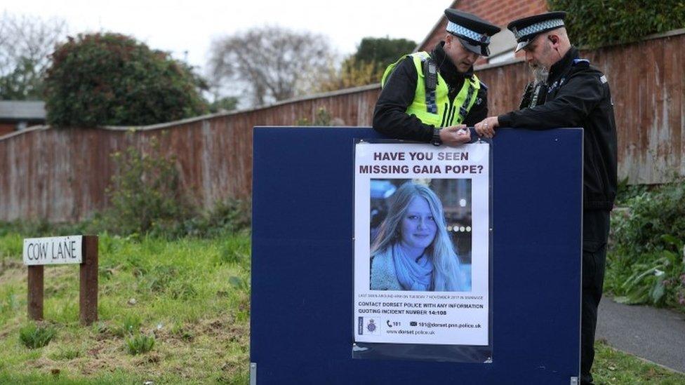 Gaia Pope poster, Swanage