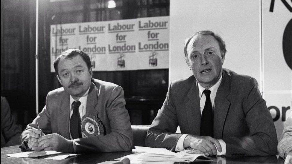 Ken Livingstone and Neil Kinnock