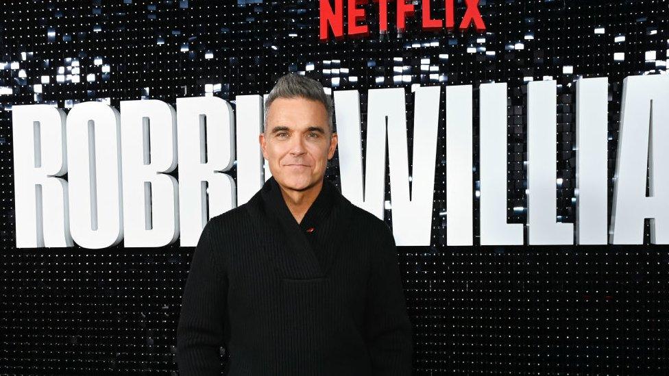 Robbie Williams at Netflix