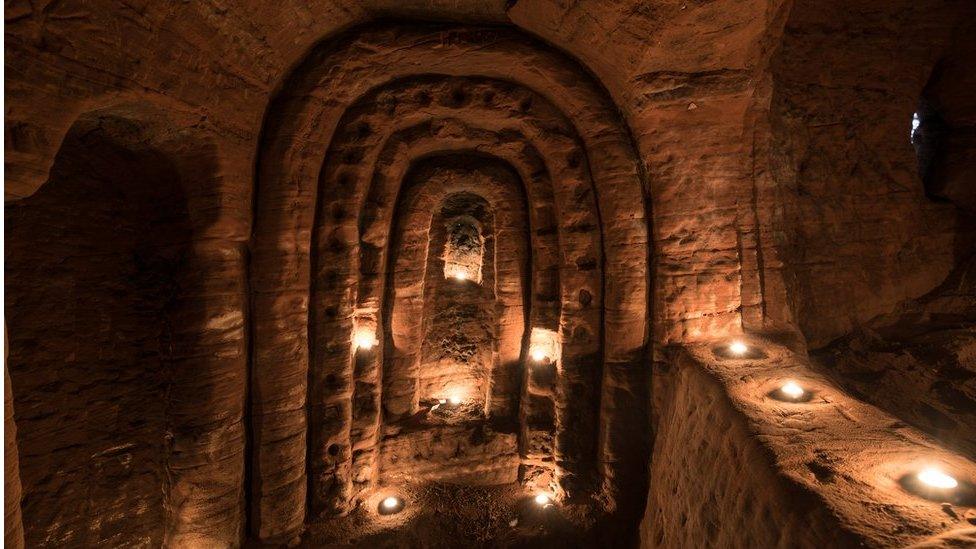 underground cave