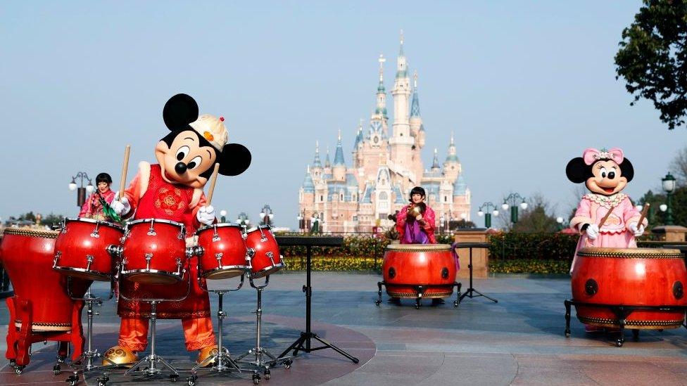 disneyland shanghai.