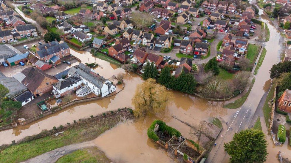 Flooding in Hereford