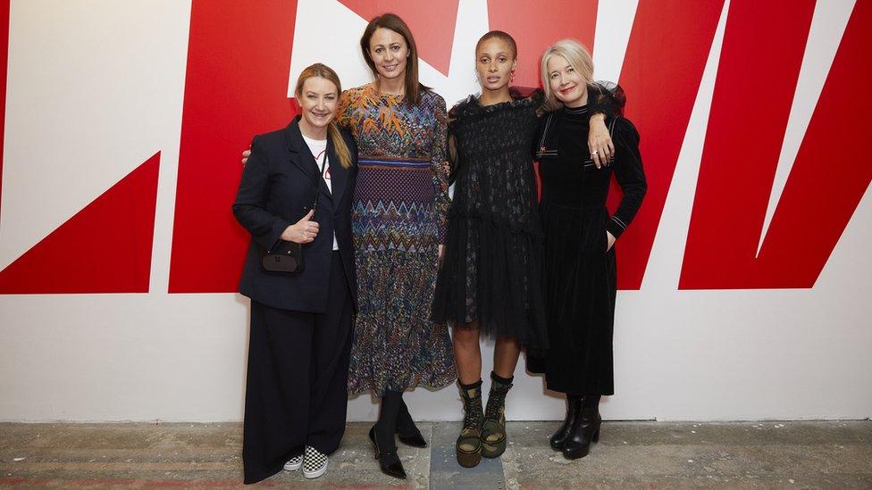 Anya Hindmarsh, Caroline Rush, Adwoa Adwoa and Justine Simons