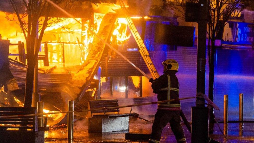 Sunderland shop fire