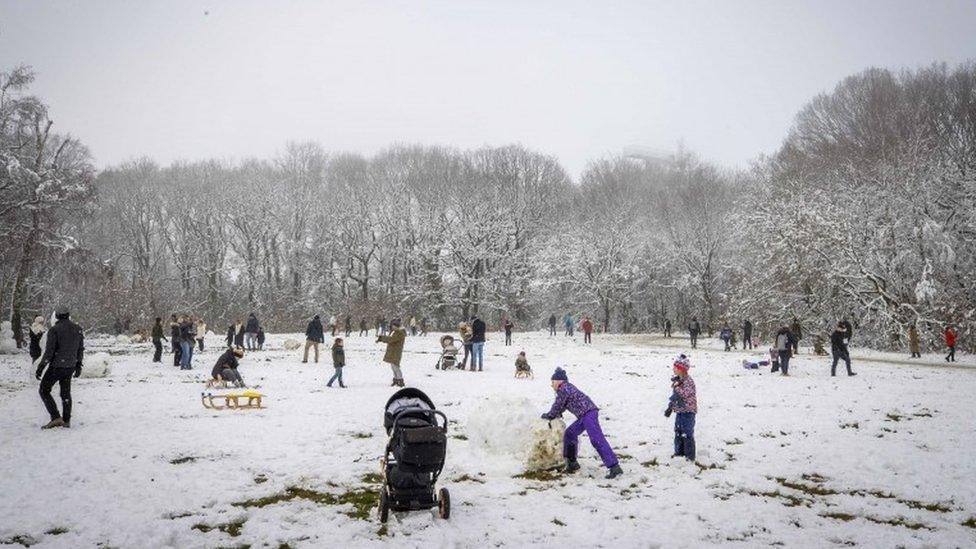 Vaalserberg - the Netherlands' highest hill on its mainland.