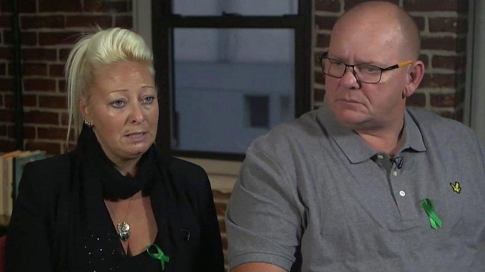 Harry Dunn's parents