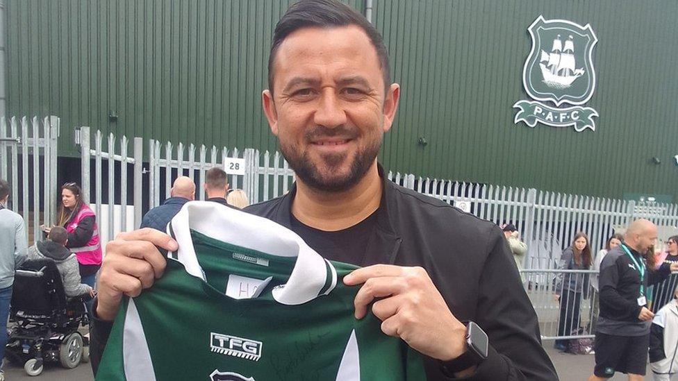 Hasney Aljofree, ex Plymouth Argyle player