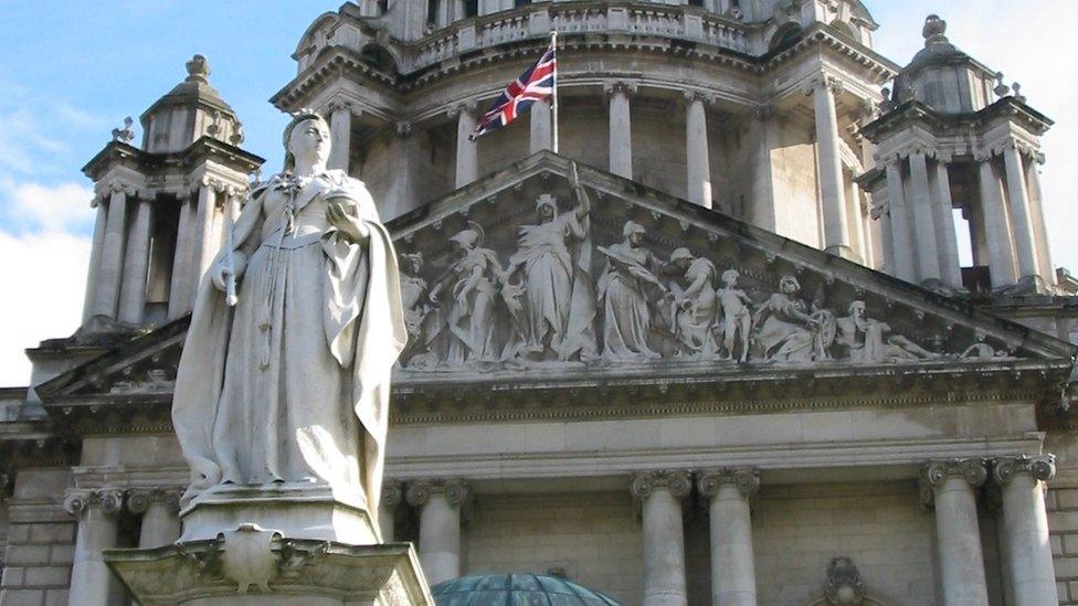 Queen Victoria statue at City Hall