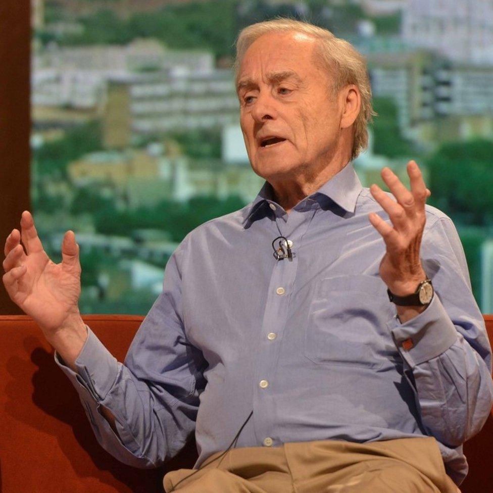 Harold Evans in 2012