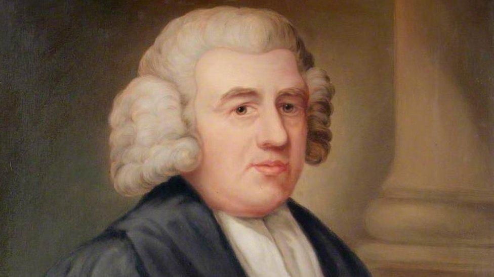 John Newton portrait by John Russell