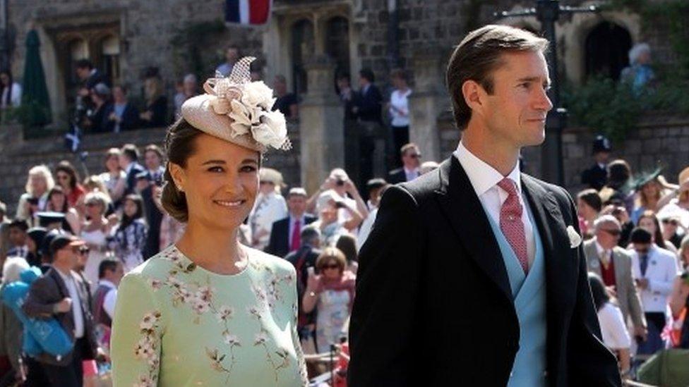 Pippa Middleton and James Matthews