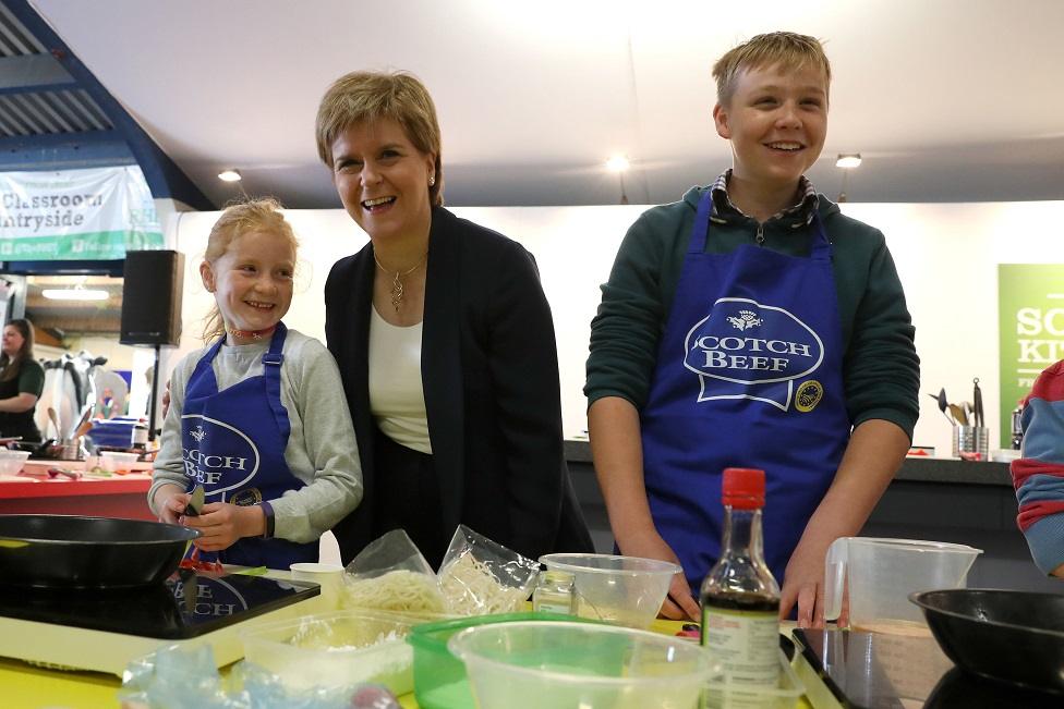 Nicola Sturgeon at Royal Highland Show