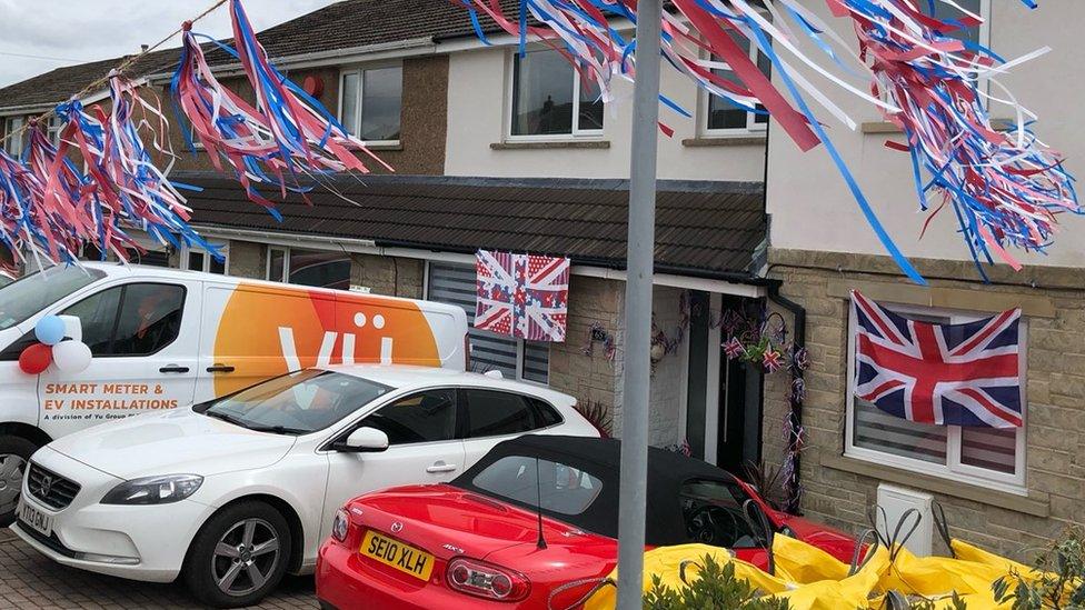 Street party on Briarlyn Avenue