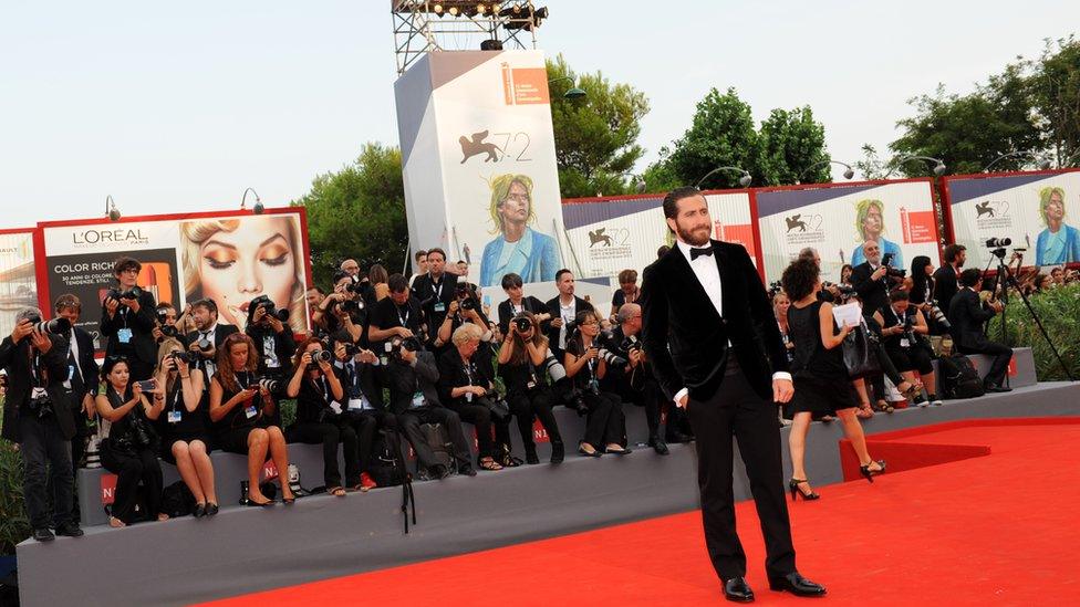 Jake Gyllenhaal at the Everest premiere