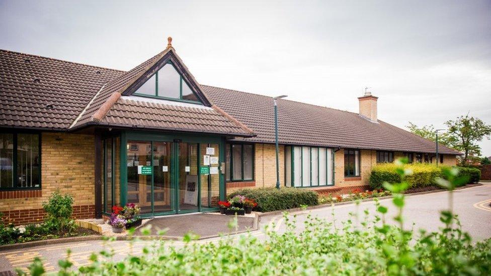 The former St Clare's Hospice, Jarrow