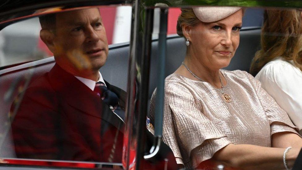 Prince Edward, Earl of Wessex, and his wife Sophie, Countess of Wessex