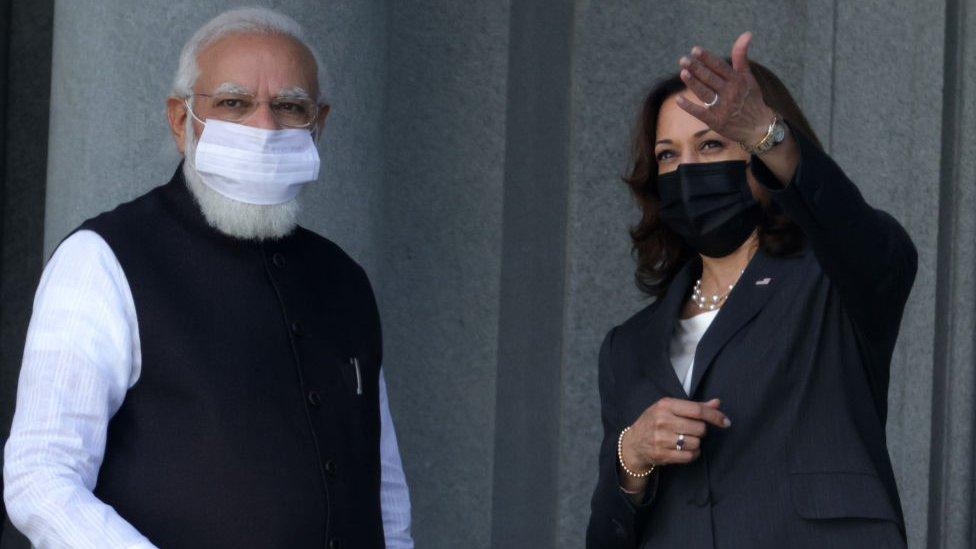 Modi and Harris