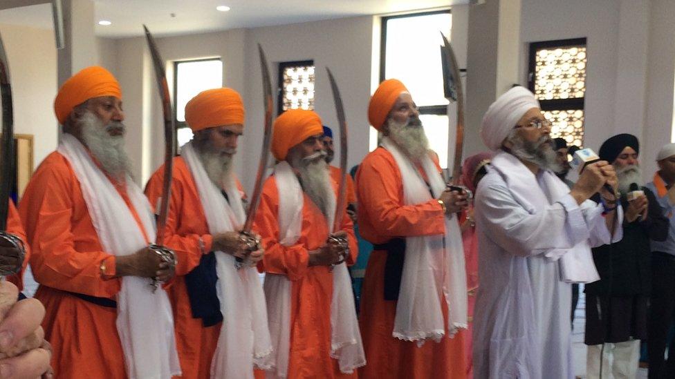 Gurdwara opening