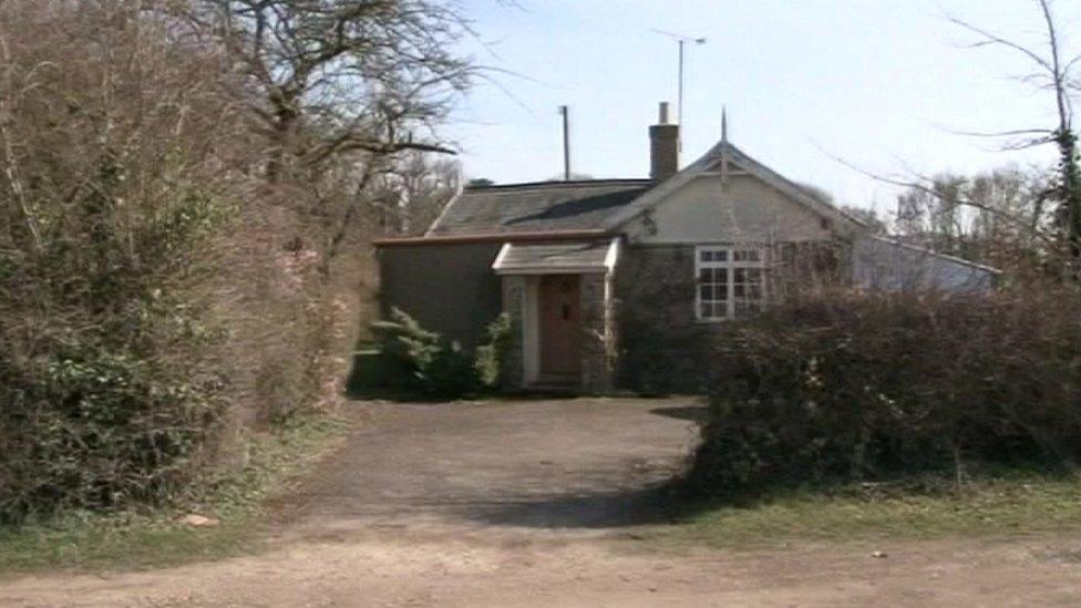 Richard Clarke's house in 2009