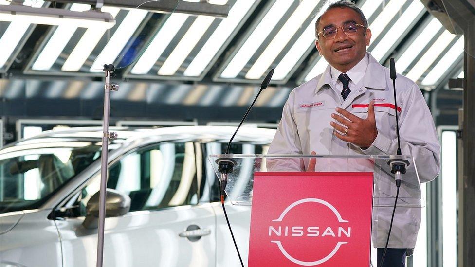 Nissan's chief operating officer, Ashwani Gupta