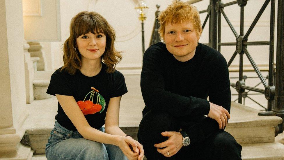 Maisie Peters and Ed Sheeran