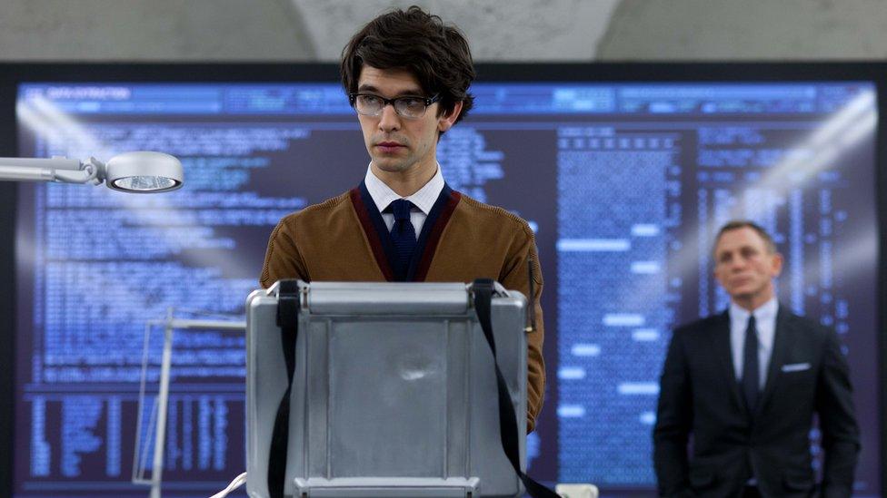 Ben Whishaw as Q in James Bond