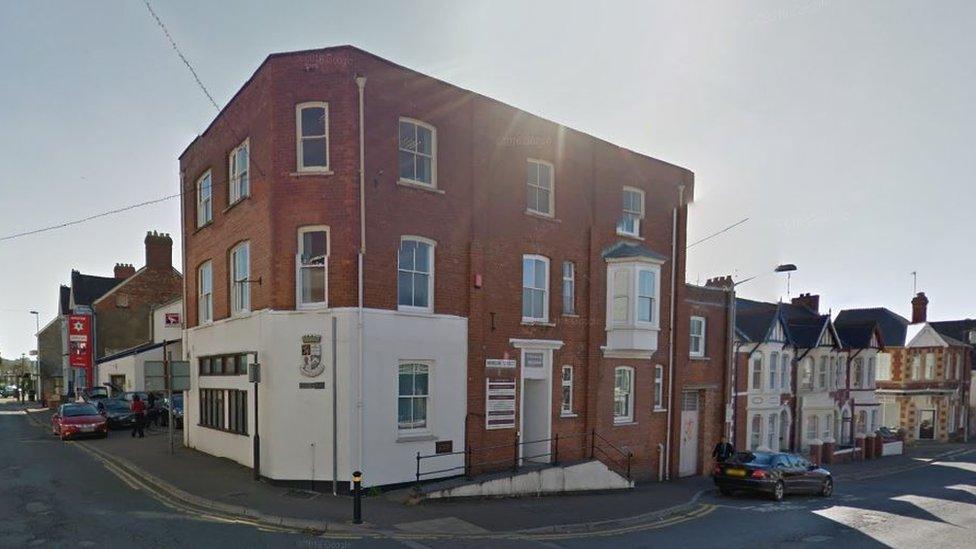 Ceredigion council offices at Morgan Street, Cardigan