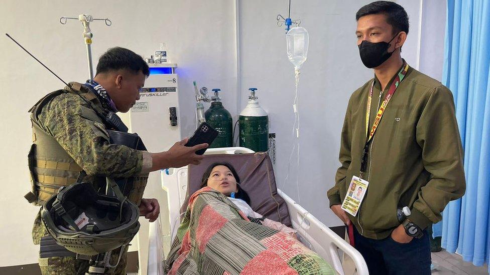 Philippines Marawi Mass Blast survivor