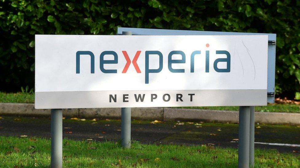 Nexperia sign