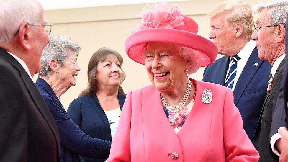 The Queen at the D-Day commemorations