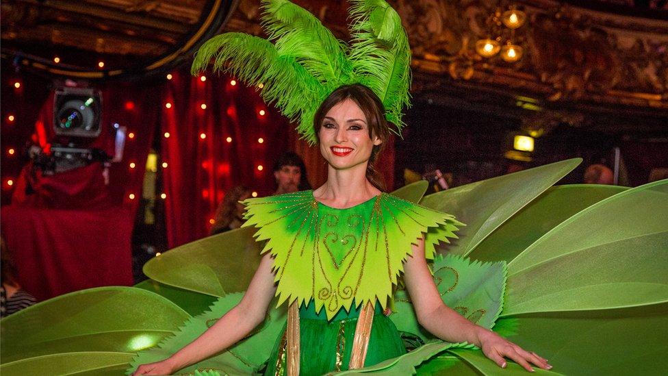 Sophie Ellis-Bextor dressed as Tinkerbell during Strictly Come Dancing in 2013.