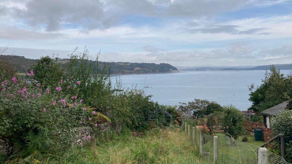 View over Cawsand from the cottages