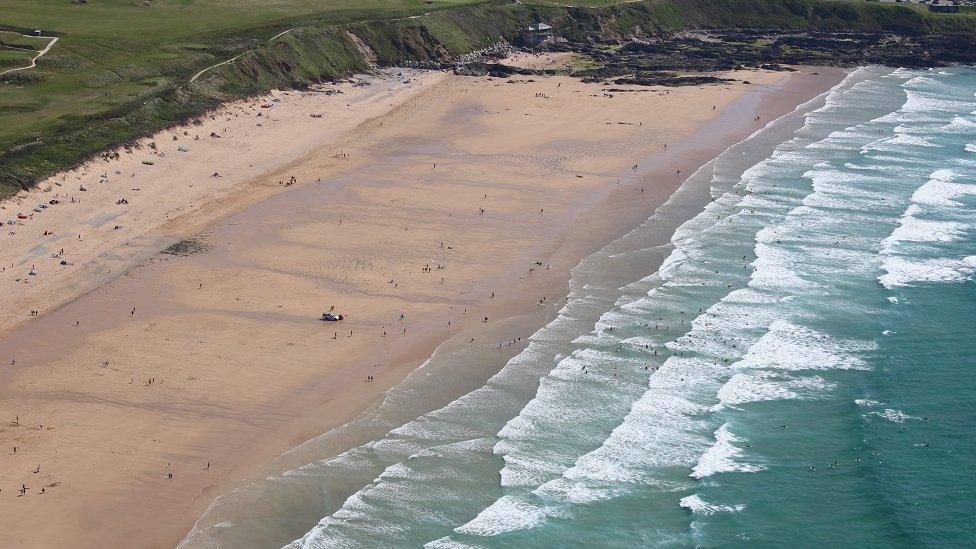 Fistral beach